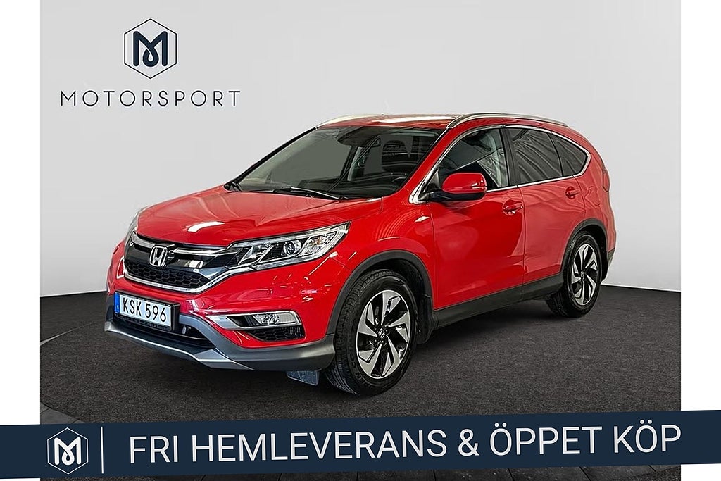Honda CR-V 1.6 i-DTEC Dragkrok Värmare Navigation Backkamera