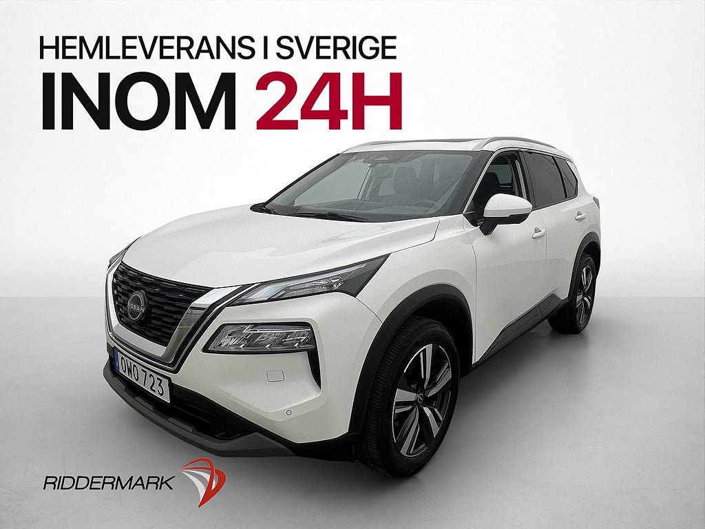 Nissan X-Trail 1.5 N-Connecta 7-Sits Pano 360° Navi CarPlay