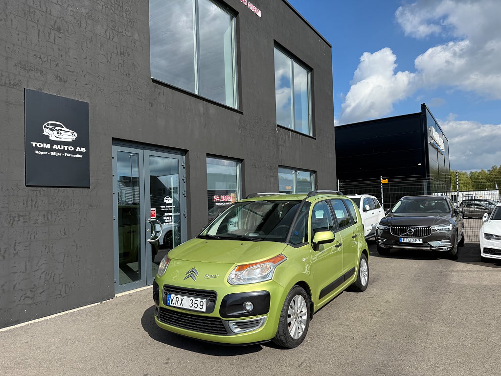 Citroën C3 Picasso 1.4 VTi Motor är bytt Ny Servad Dragkrok 