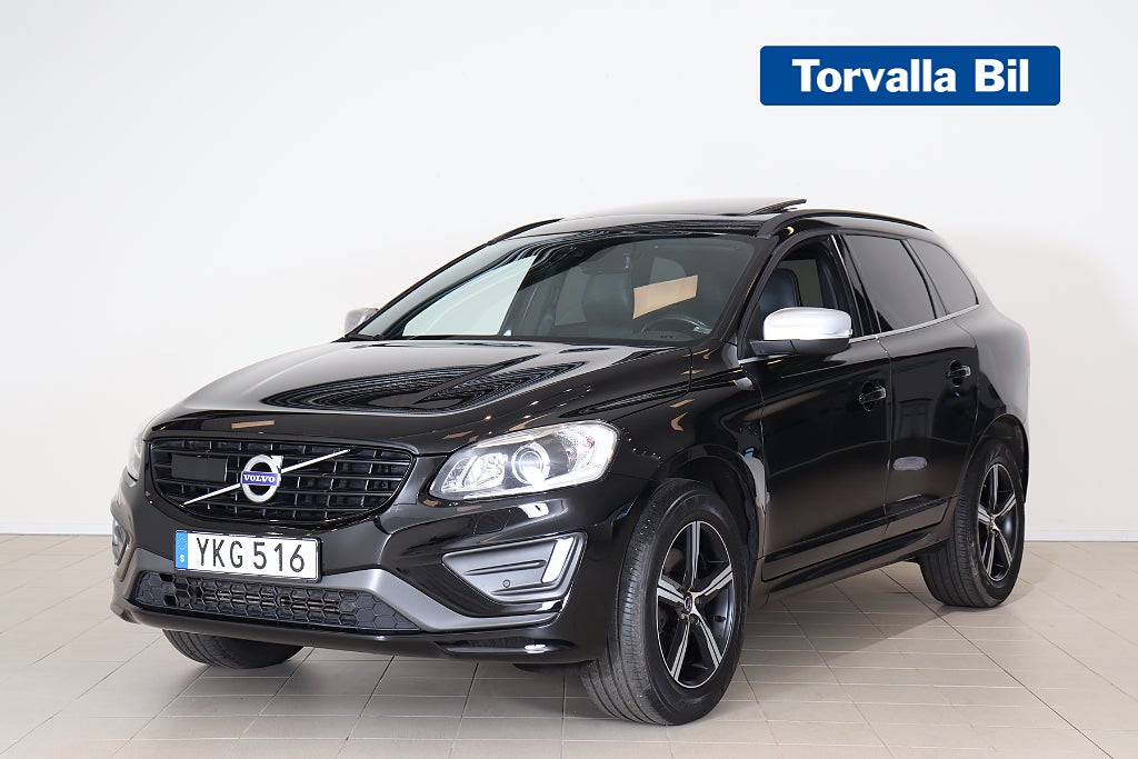 Volvo XC60 D4 AWD Classic R-Design Taklucka Dragkrok Värmare Navi 