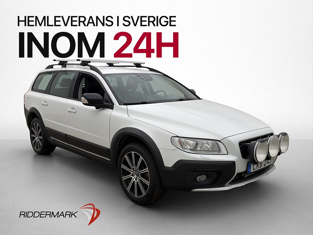 Volvo XC70 D5 AWD Dynamic Edition VOC M/K-Värmare Skinn Drag