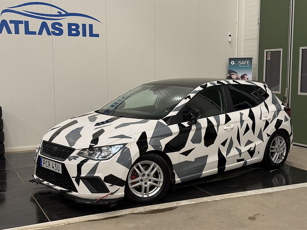 Seat Ibiza 1.0 TSI DSG 115hk Style|Kamrembytt|Ny bes-ser|