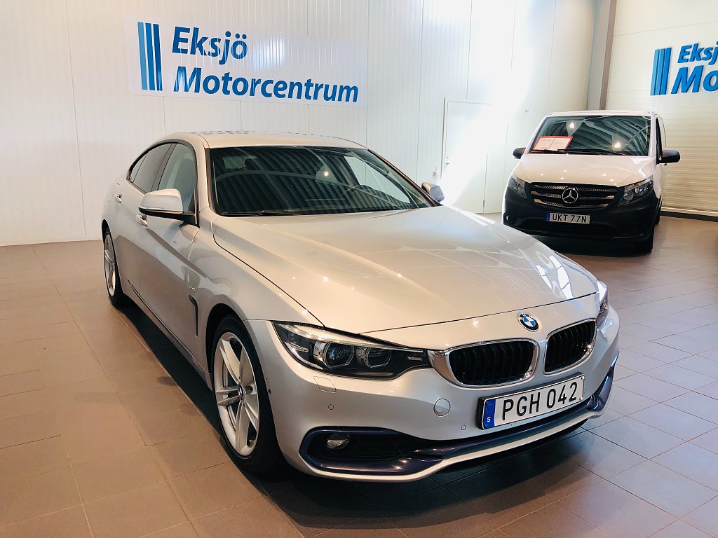 BMW 420D Gran Coupé Steptronic Sport line Euro 6 *V-Hjul*