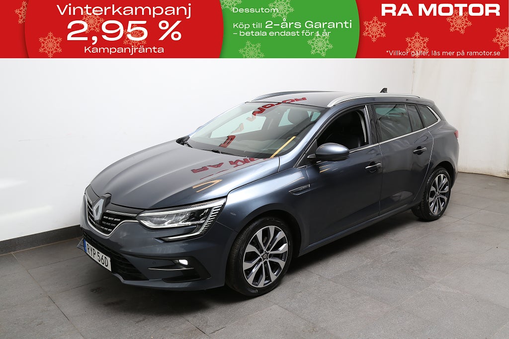 Renault Mégane Sport Tourer 1,3 TCe 140hk Aut Navi Kamera 
