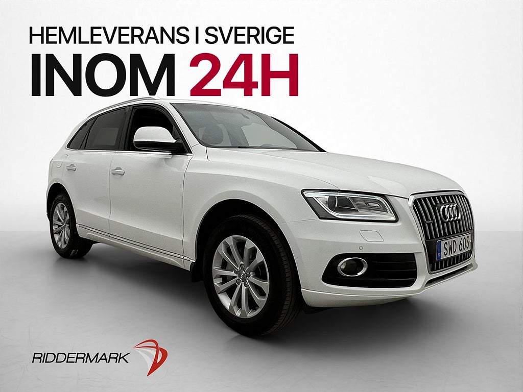 Audi Q5 TDI Q Värmare Panorama P-Sensorer B&O Dragkrok