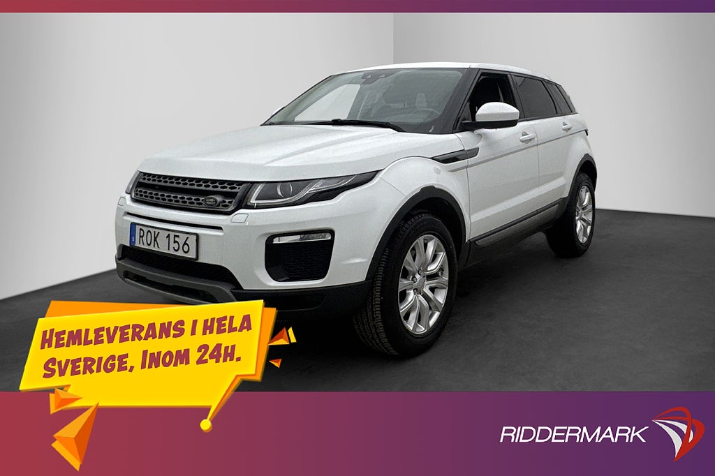 Land Rover Range Rover Evoque TD4 AWD Skinn Kamera Navi
