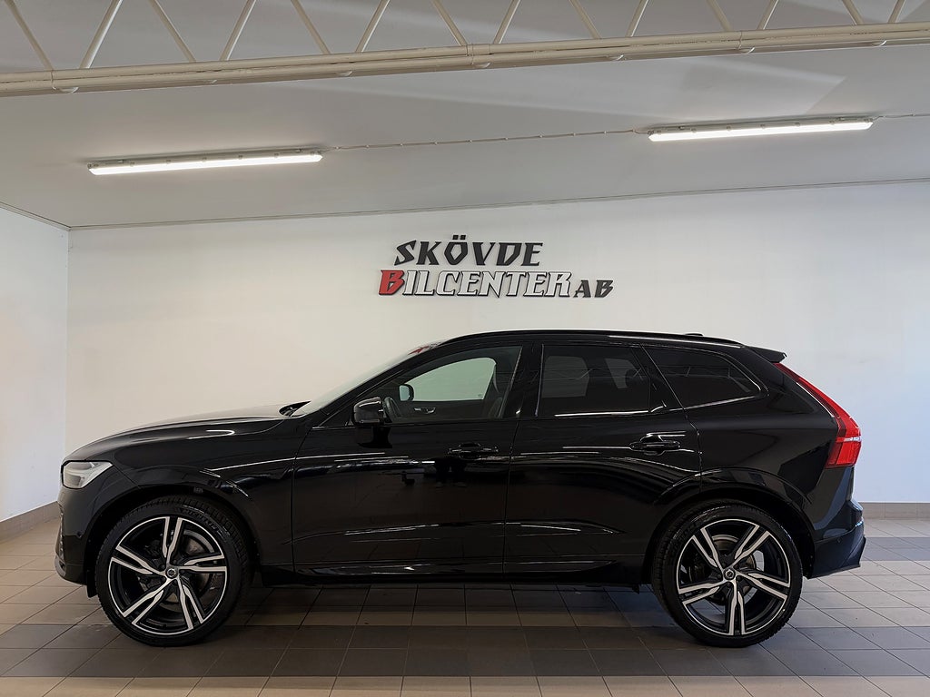 Volvo XC60 B4 197hk R-Design Plus Dark/Drag/22"/360°/H-K/D-Värmare