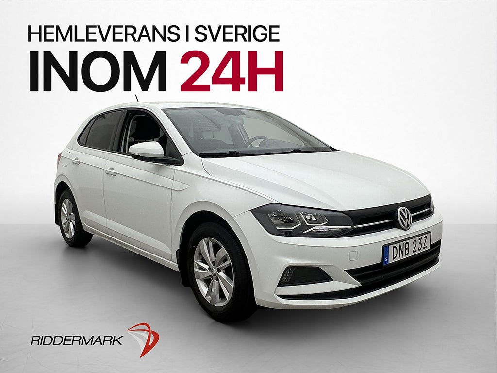Volkswagen Polo 1.0 TSI Carplay 360kr Årsskatt Bluetooth
