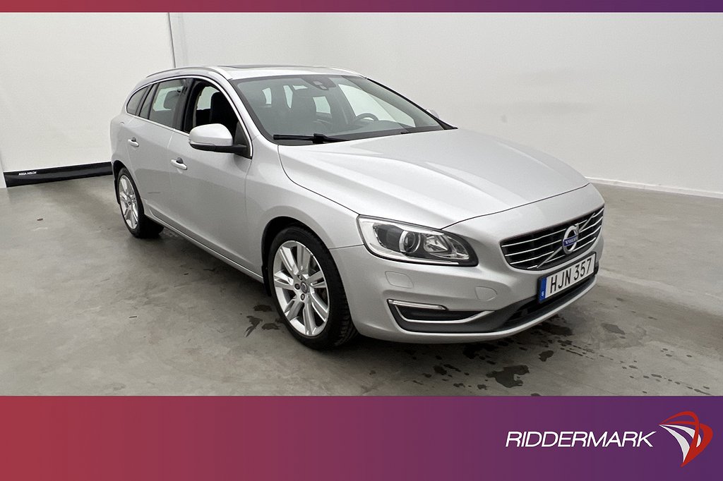 Volvo V60 D4 Summum VOC Taklucka Värmare Sensorer Navi Drag