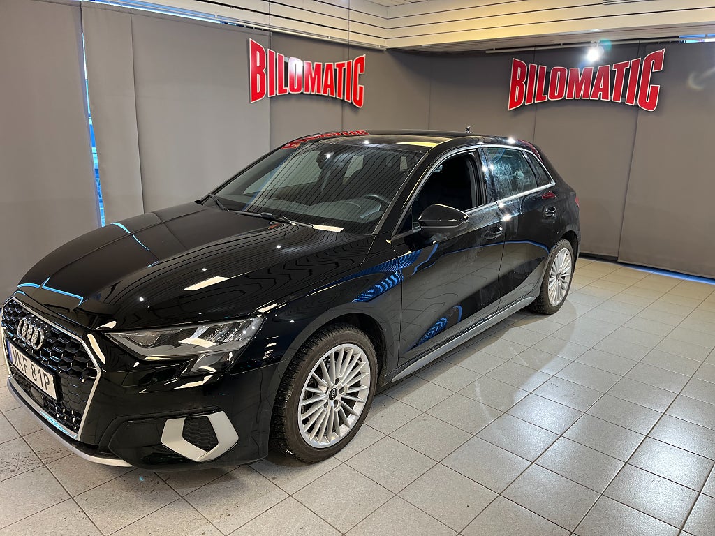 Audi A3 35 TFSI 150HK Sportback 17 TUM  Sport Stolar V-Däck 