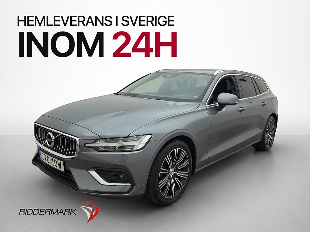 Volvo V60 D4 AWD Inscription Pano Värm VOC Kamera Navi Drag