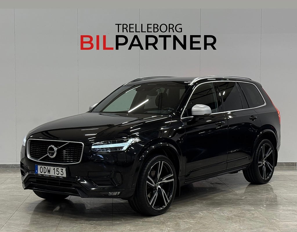 Volvo XC90 D5 AWD Geartronic R-Design | 7 sits | Drag | HuD