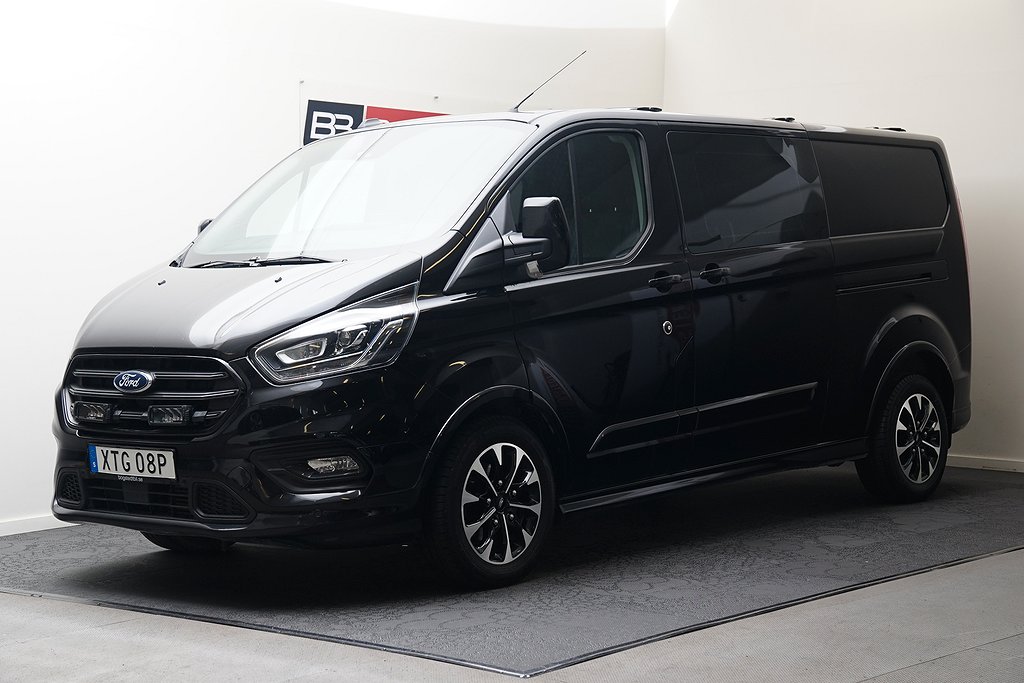 Ford Transit Custom Skåp Sport 185hk L2 | 5-sits | Värmare