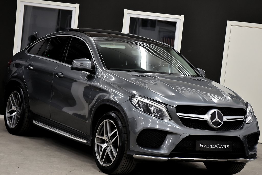 Mercedes-Benz GLE 350 d 4MATIC Coupé AMG | Pano Drag Värmare