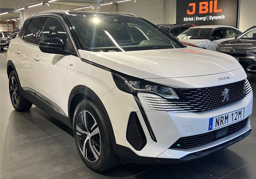 Peugeot 3008 GT 1,2 PureTech 130hk Aut - 360-KAMERA