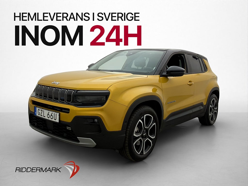 Jeep Avenger Electric 156hk Kamera Navi CarPlay Farthållare