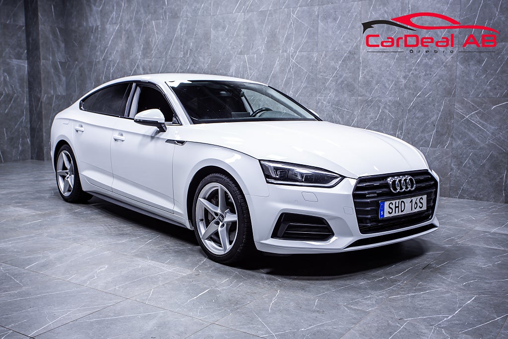 Audi A5 Sportback 45 TFSI Quattro Proline CarPlay Avplanad ratt