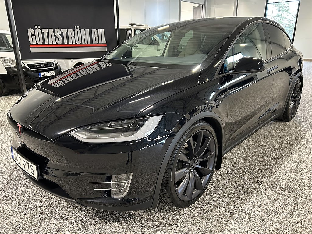 Tesla Model X 100D 423hk /Drag,22",VÄLVÅRDAD