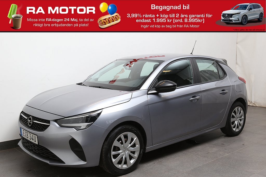 Opel Corsa 1,2 Turbo 100hk Edition Aut l CarPlay l P-sensor 2020
