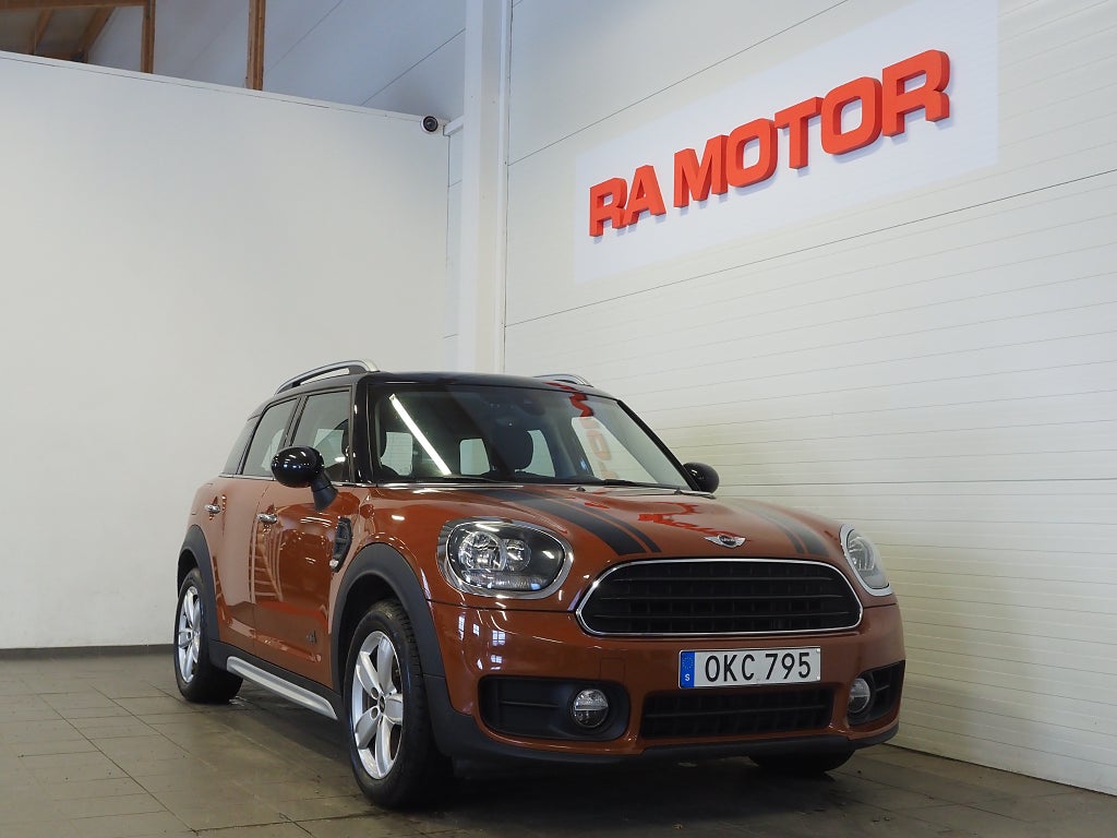 MINI Countryman Cooper ALL4 136hk Pepper Drag H/K Navi P-Sen Keyless 2017