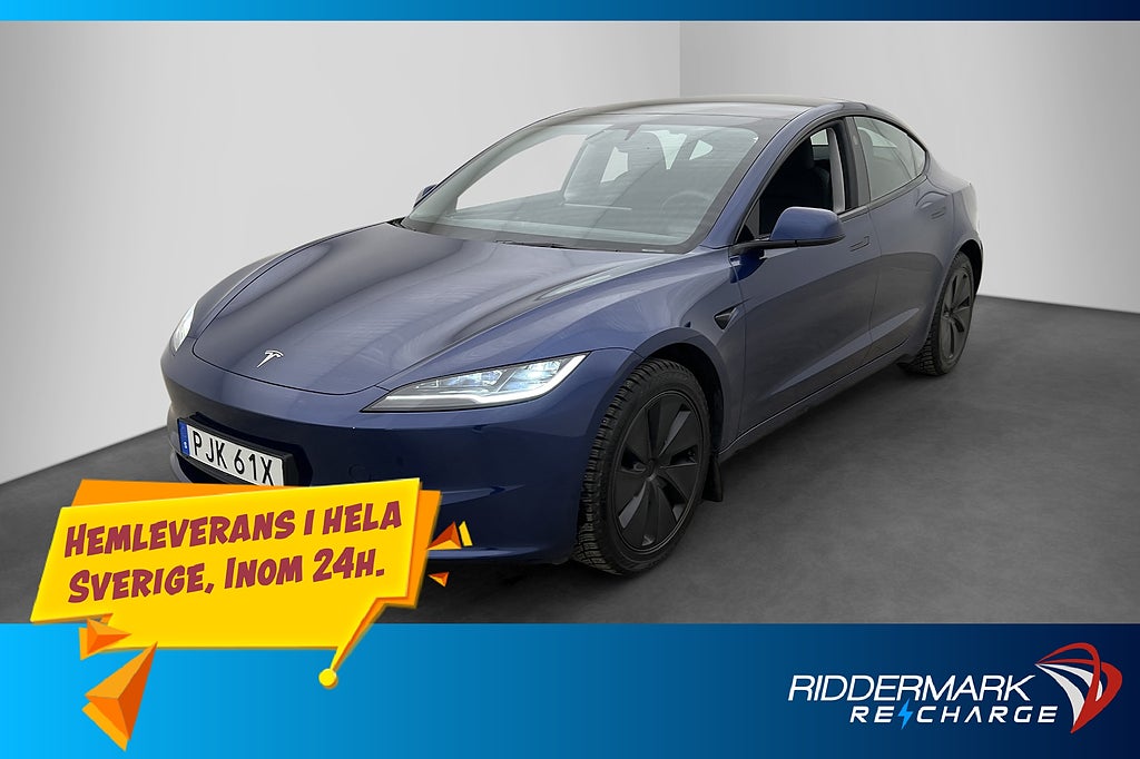 Tesla Model 3 Standard Range Autopilot Dragkrok Svensksåld