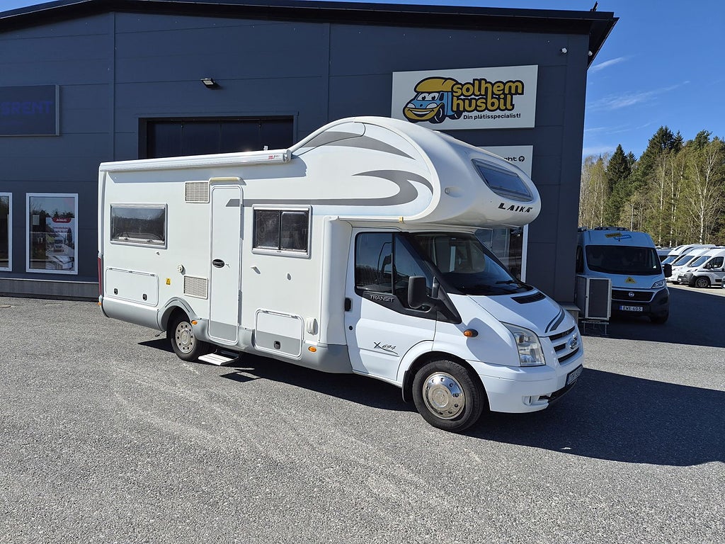 Laika X 694 familjehusbil, AC, dubbelmontage, kamkedja, låg skatt