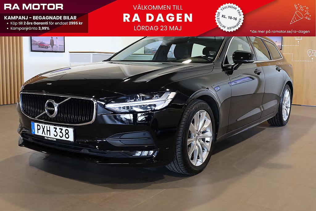 Volvo V90 D4 Geartronic Advanced Momentum VOC Läder Rattvärme 2020