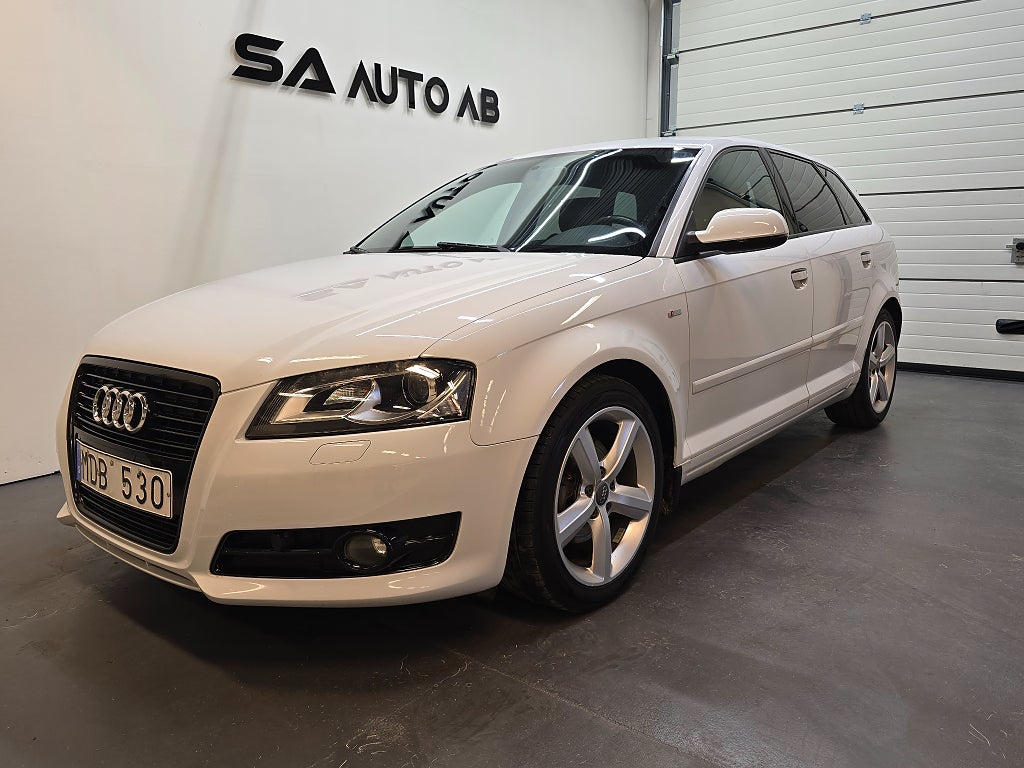 Audi A3 Sportback 2.0 TDI Comfort, S Line nyservad 