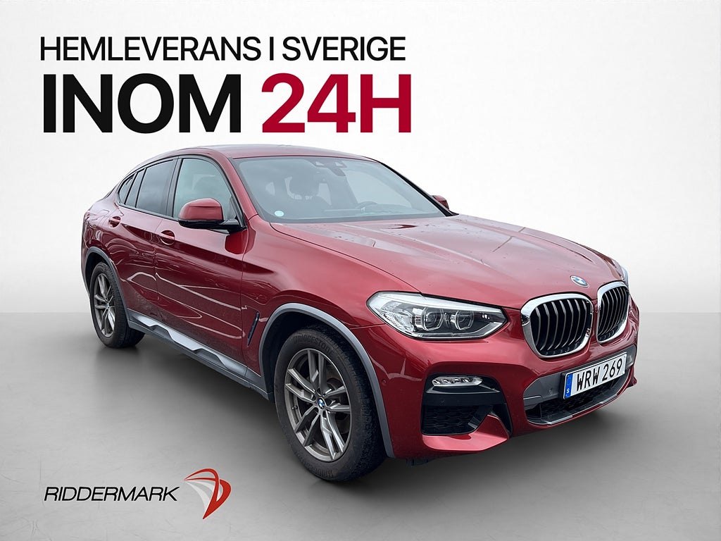 BMW X4 XDrive20i 184hk M Sport Värmare Navi Kamera HiFi