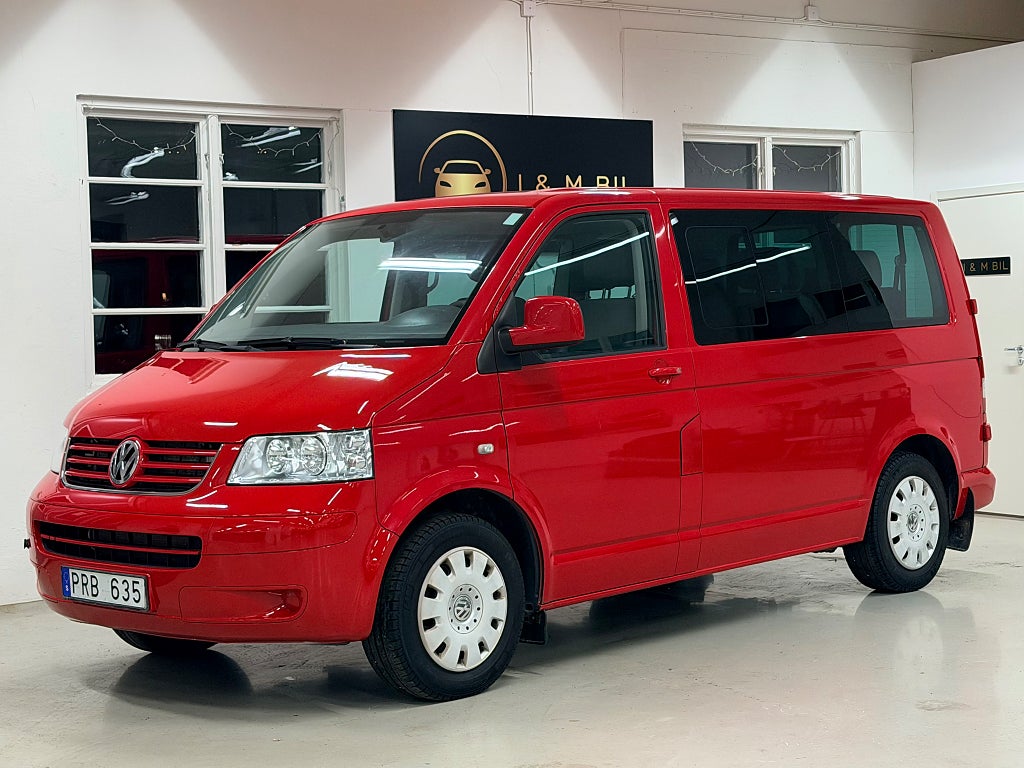 Volkswagen Transporter Kombi 2.5 TDI Automat/8-Sits/1 Ägare/Nybesiktad