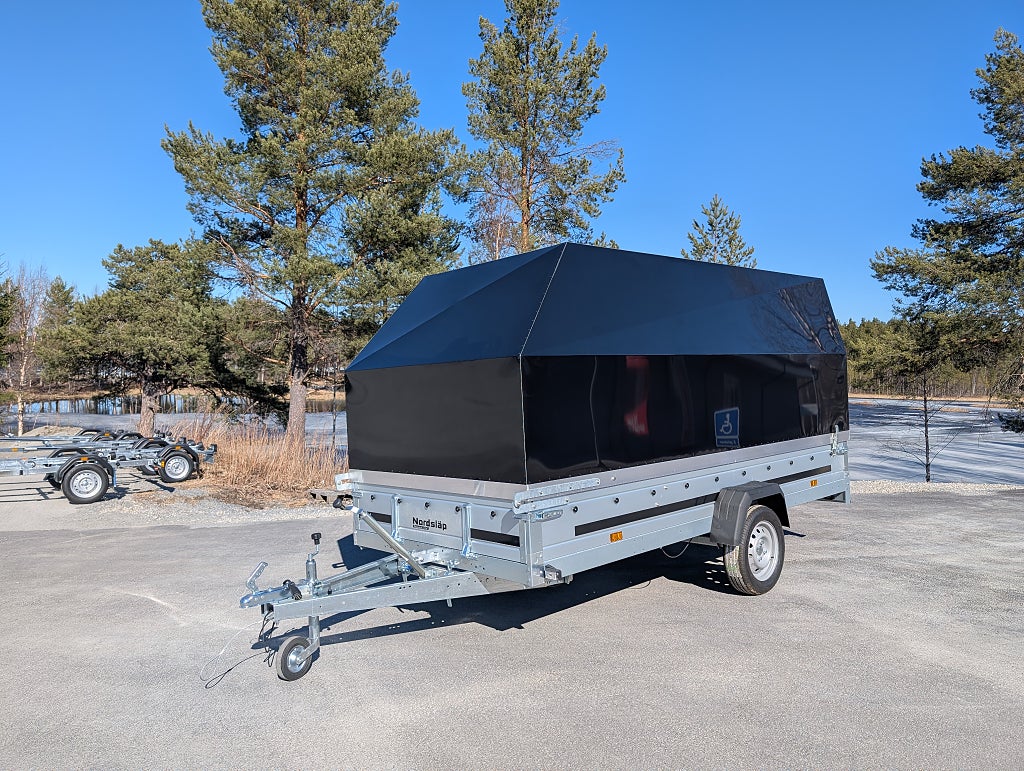 Lorries Nordsläp Premium 350 med aluminiumkåpa 