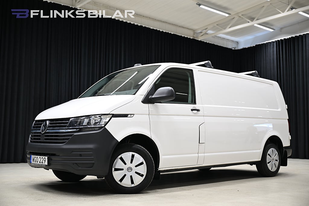 Volkswagen Transporter DSG 150HK L2|Drag|Värmare|Backkamera|Lågmil|Moms|1Ägare