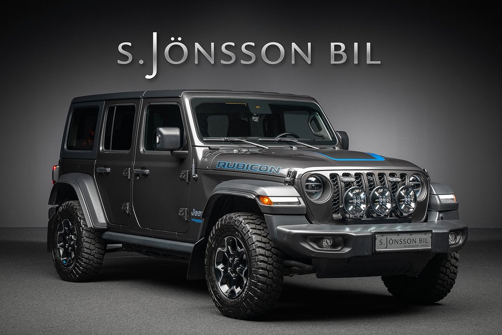 Jeep Wrangler Rubicon 4xe Plug-in hybrid / Se Filmen