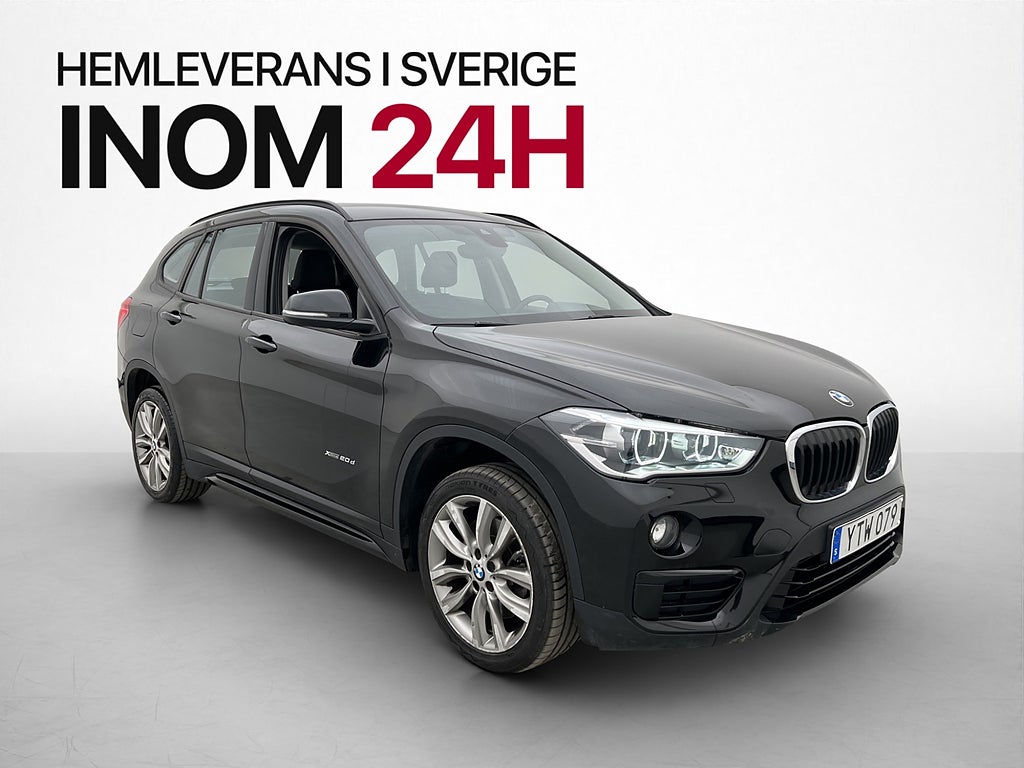 BMW X1 xDrive20d 190hk Sport line H/K Rattvärme 0.49l/mil