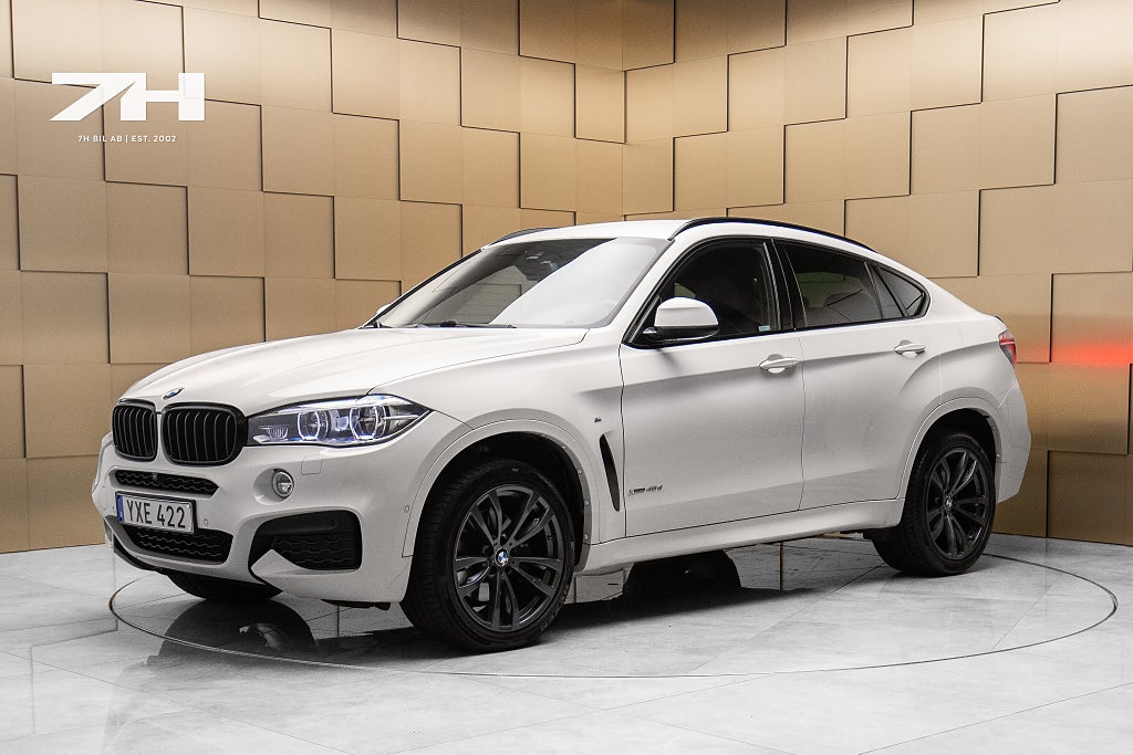 BMW X6 xDrive40d 313hk  M Sport H/K 360 Komfortstol Keyless