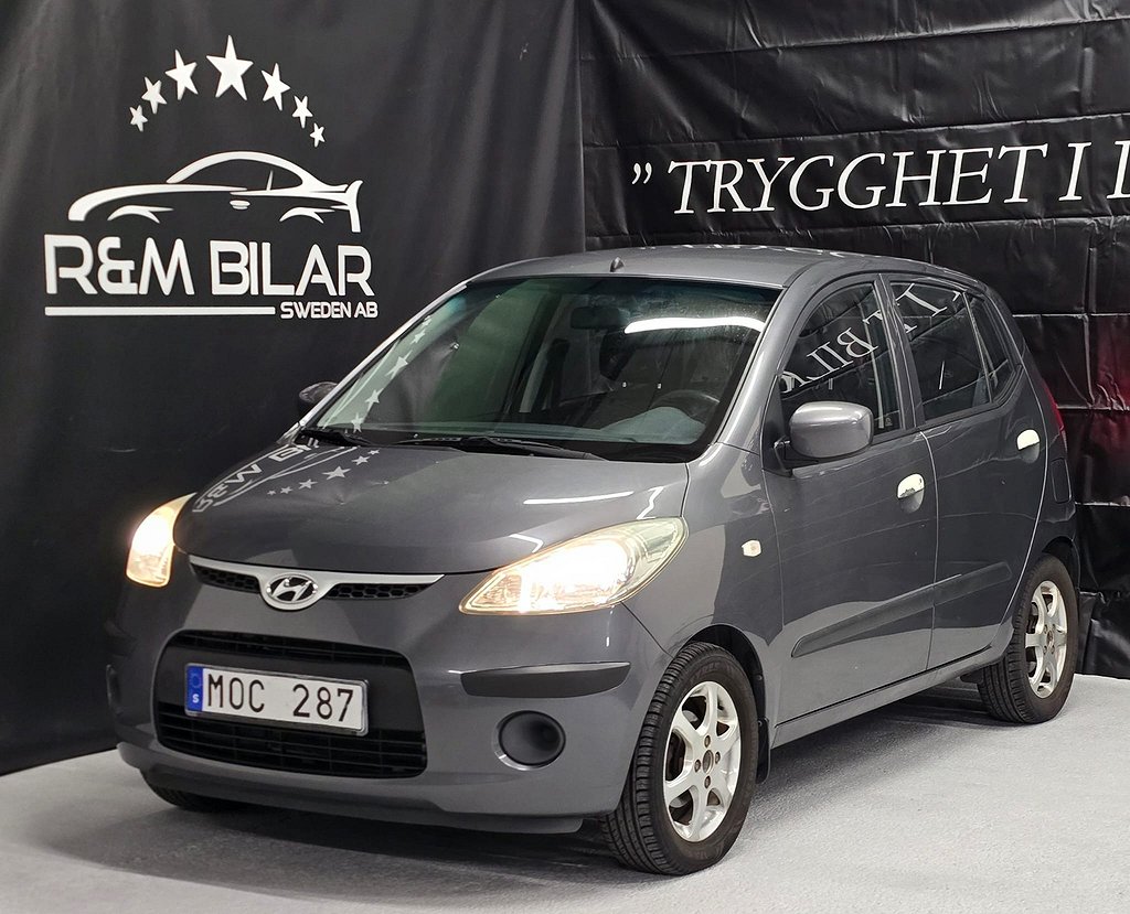 Hyundai i10 Dragkrok, Ny Serv/Bes, Snål, SV-SÅLD!!!