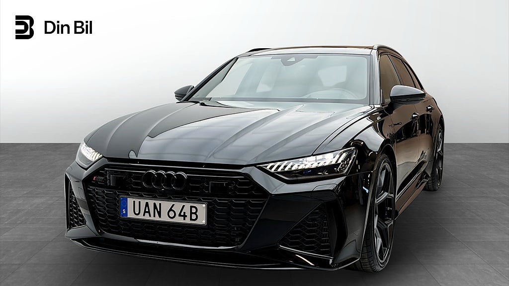 Audi RS6 Avant performance 630HK RS-Design Röd Läder PANO