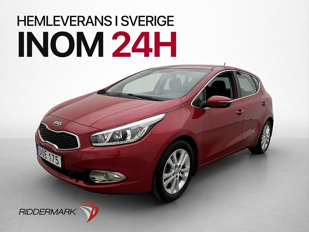 Kia Ceed 1.6 135hk Comfort M&K-Värmare Sensorer Låg-Skatt