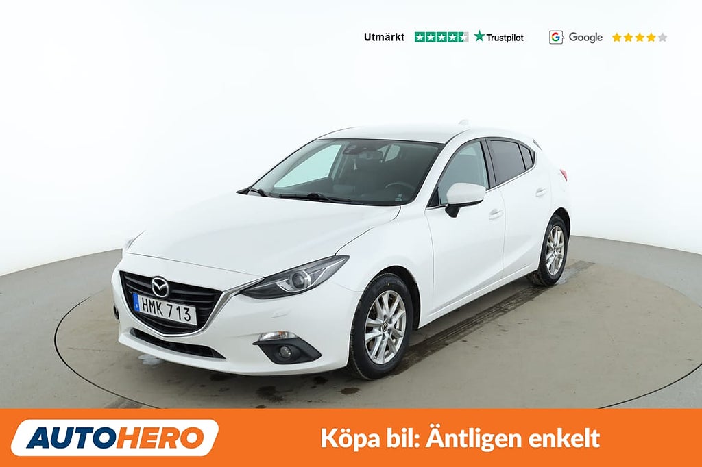 Mazda 3 Sport 2.0 Skyactiv-G / GPS, Dragkrok, PDC-Bak