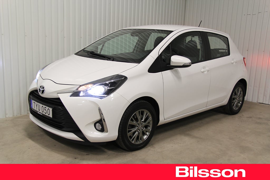 Toyota Yaris 5-dörrar 1.5 nyservad, nybesiktigad