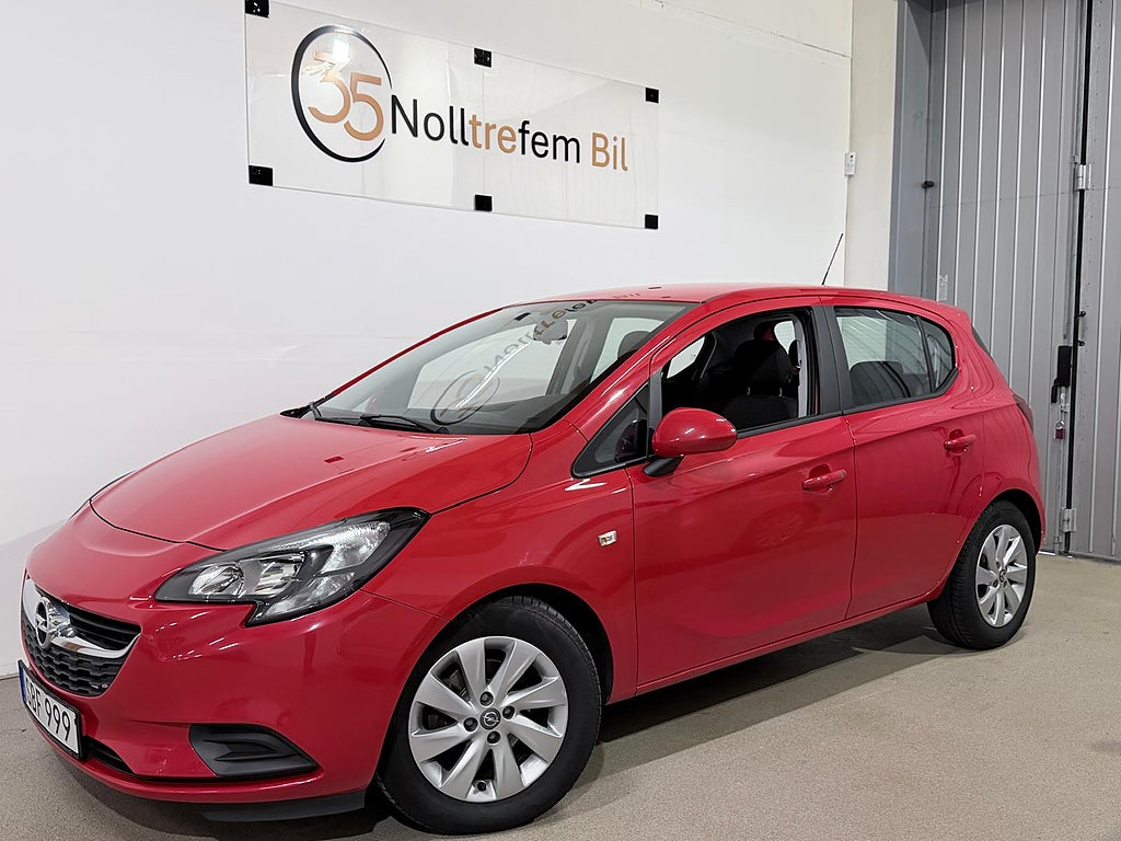 Opel Corsa 5-dörrar 1.4 Enjoy NyServ  Parkeringssensor lågmil