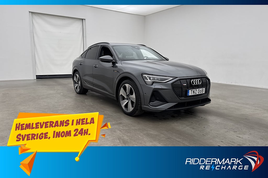 Audi E-Tron Sportback 55 Q S Line Pano B&O 360 Drag  MOMS