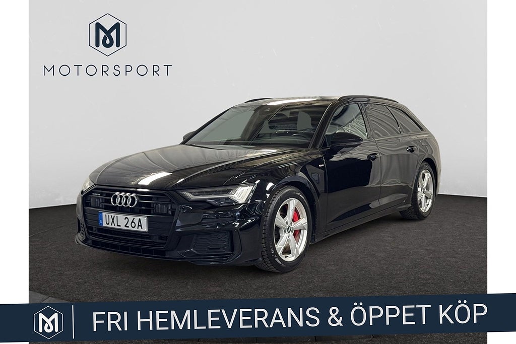 Audi A6 Avant 55 TFSIe Q Aut S-line Dragkrok Pano Bang Olufsen