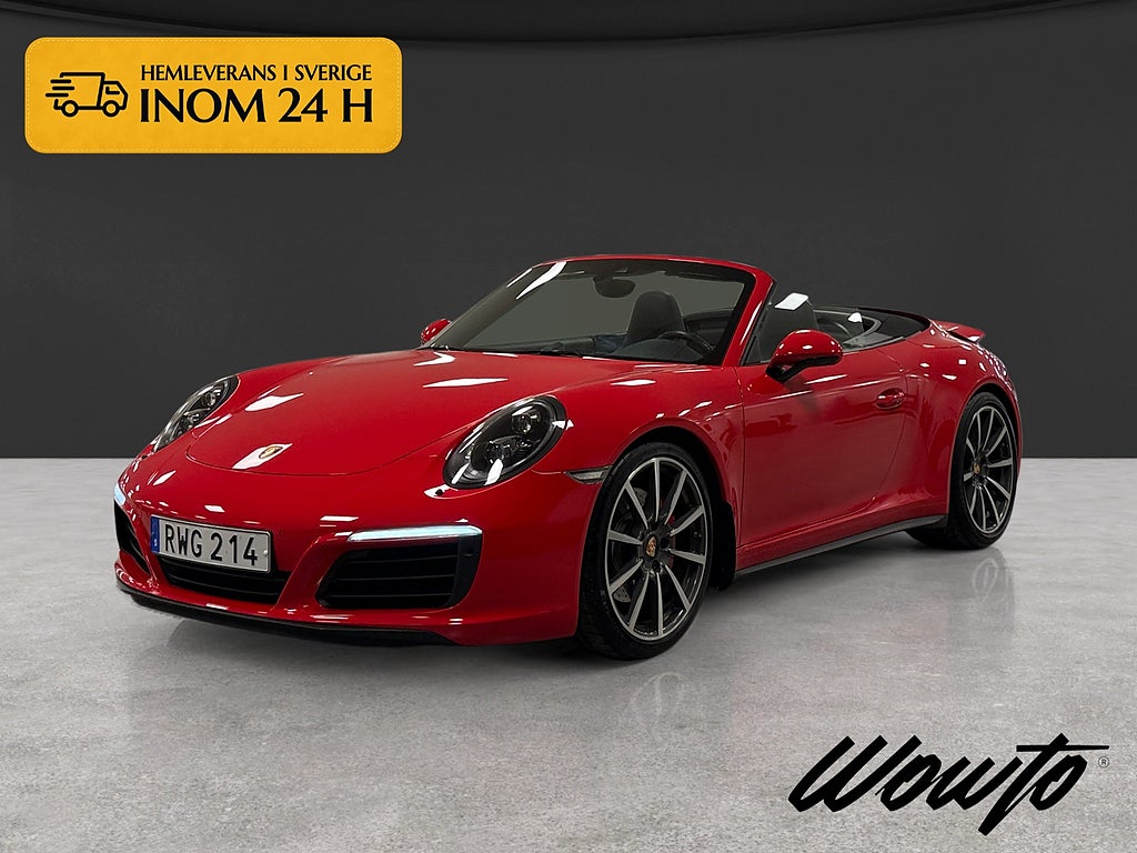 Porsche 911 991.2 Carrera 4S Cab PDK 420HK / PDCC / Se Spec