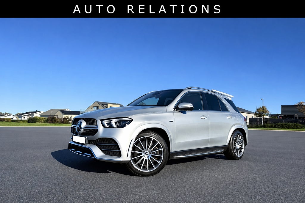 Mercedes-Benz GLE 350 de 4M 330h AMG Skinn 21" MOMS Sv.Såld