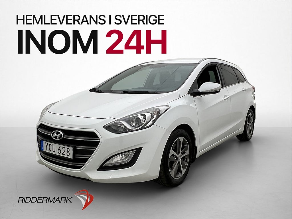 Hyundai i30 1.6 GDI 135hk Comfort Rattvärme P-Sensorer