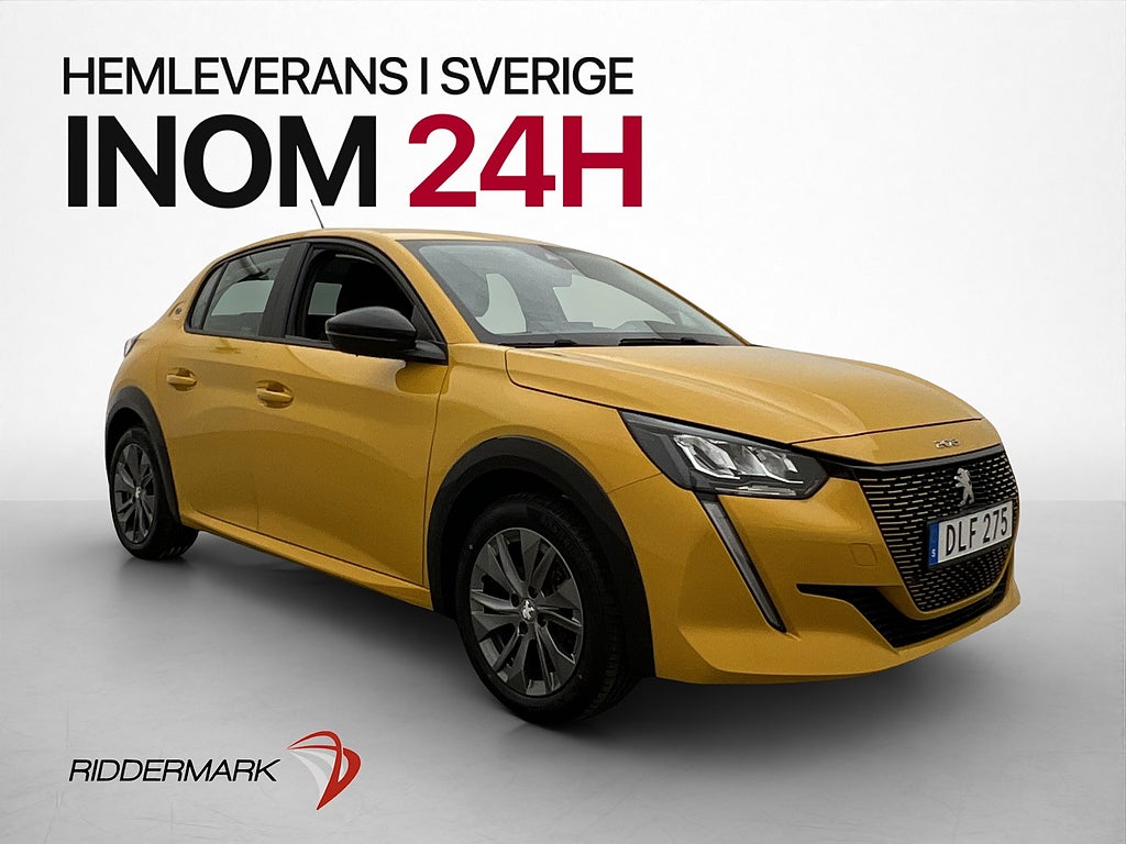 Peugeot E-208 136hk P-Sensorer Apple CarPlay Farthållare