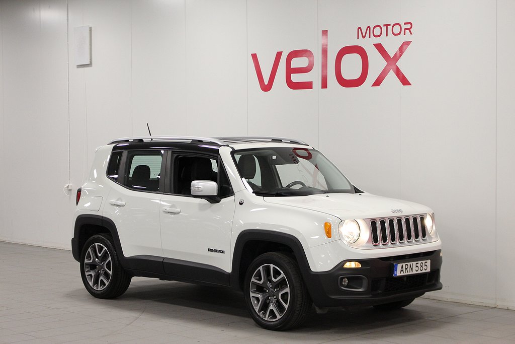 Jeep Renegade 2.0 CRD 4WD Limited 140hk Drag Navi