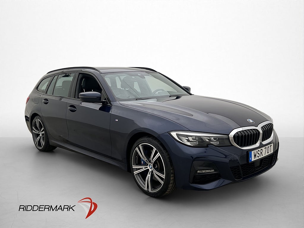 BMW 330e Touring M Sport Panorama HiFi CarPlay Dragkrok