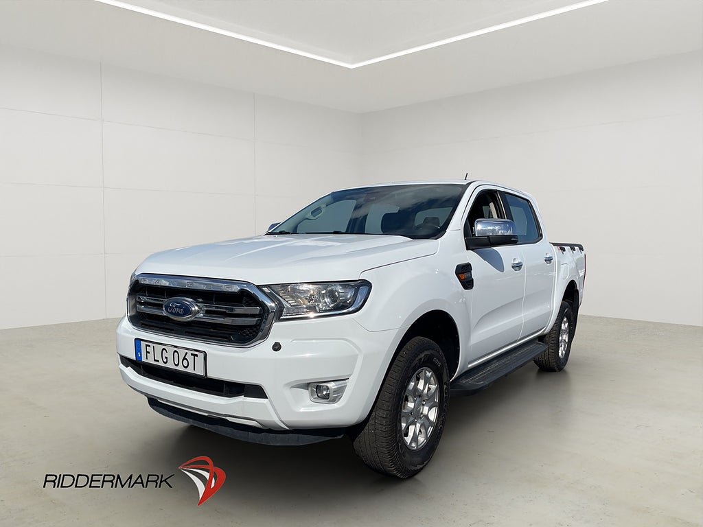 Ford ranger XLT 4x4 Ny-Kamrem Värmare Dragkrok PDC Diff Moms